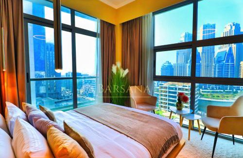 Dubai Marina Apartamento | Barsana - Premier 3Bed Suite - Marina & Sea Views