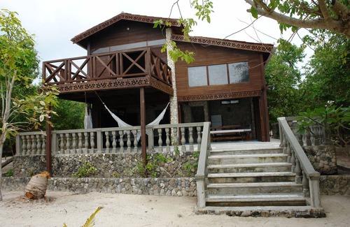 Baru Cabina | Barú Island near Cartagena-Private Villa 15 feet in front of the Beach