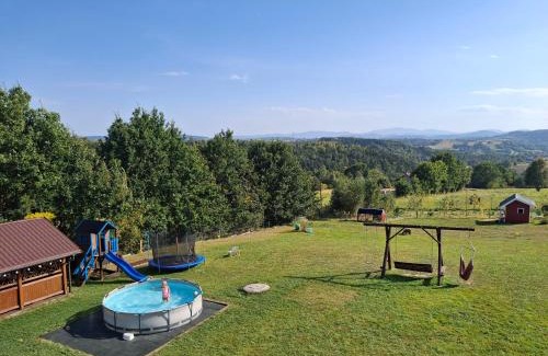 Lgota Casa | Barwald Hills - jacuzzi i piękny widok na Babią Górę i Beskidy