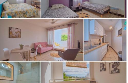 Sainte Marie Apartamento | Bas de Ste marie, T3 rénové, tout confort, vue mer