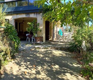 Neffes Casa | Bas de villa, 2 terrasses, piscine, SPA, sauna.