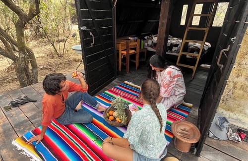 San Antonio Alquiler De RV | Cabaña basalto