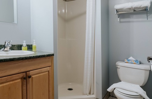 Golden Cabina | Basecamp Lodge Golden | Queen Suite Room