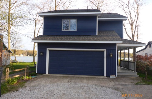 Hamburg Township Casa | Línea de base del lago - Hermosa vista, área de baño poco profunda - Cadena Huron de 7 lagos