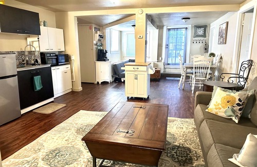 Jackson Apartamento | Basement Apartment on Historic Main Street Jackson AMAZING PATIO!