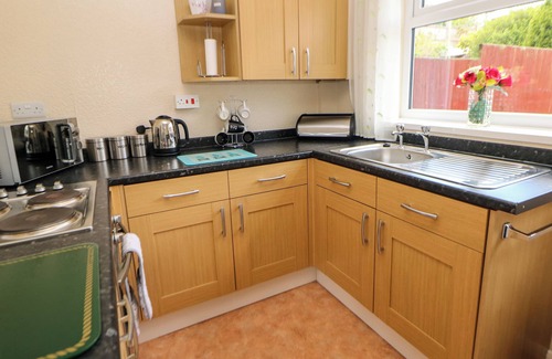Leek Cabaña | Vista de Basford, CHEDDLETON