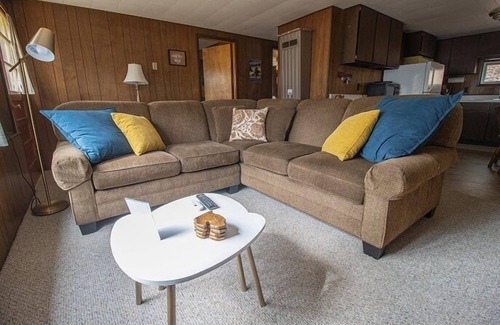 Ludington Cabina | Basswood Hideaway - Wooded Retreat near Bass Lake and Lake Michigan!