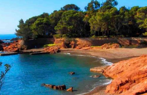 Boulouris-sur-Mer Apartamento | Bastidon, front de mer jardin parking, saint raphael