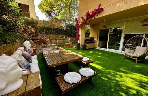 Los Caños de Meca Apartamento | BASTINAZO ALOHADREAM - PREMIUM - Dúplex Lujo Recién Reformado con Jardín, Piscina, Parking, Aire Acondicionado - Los Caños de Meca - 50m playa