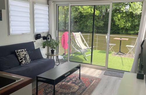 Bellamy-Barbin Alquiler De Eote | Bateau Appartement sur L'erdre au Coeur de Nantes