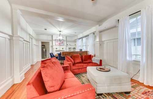 Roseland Terrace Historic District Cabaña | Baton Rouge Cottage w/ Fenced Yard: Near Downtown!