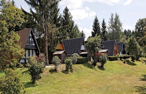 Waldkirchen Casa | Chalet con terraza junto al lago para nadar