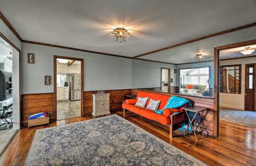 Chocowinity Casa | Bayfront Blounts Creek Home Private Beach and Dock!