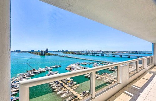 Downtown Miami Apartamento | Bayfront Miami Condo with Resort Perks and Ocean Views