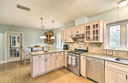 Davis Wharf Casa | Bayfront Retreat w/ Game Room + Outdoor Pool!