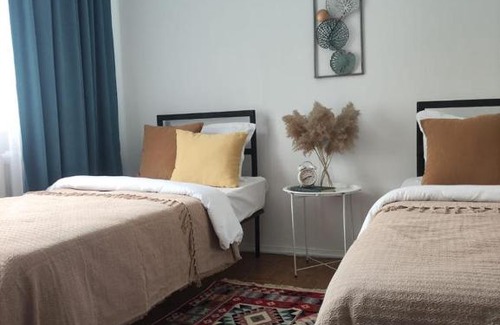 Almaty Apartamento | BAYHOUSE - Апартаменты в БОХО Жетысу