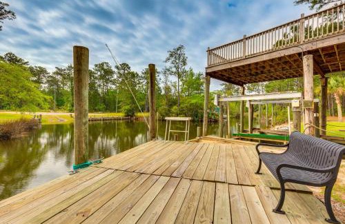 Bayou La Batre Casa | Bayou La Batre Stilted House on Snake Bayou!