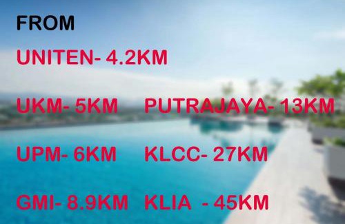Bangi Sentral Apartamento | Bayu Bangi EVO Soho Suites