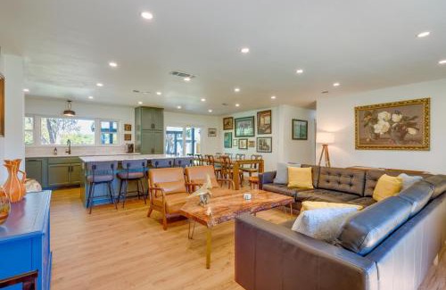 Johnson City Casa | BBQ Ready and Fire Pit Chic Johnson City Home
