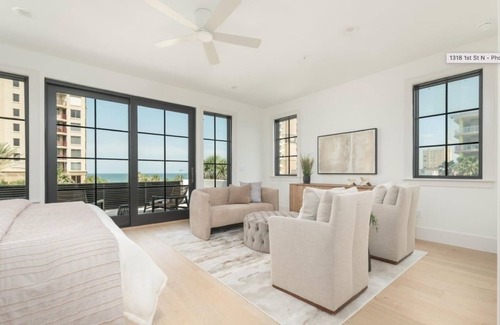 Jacksonville Beach Casa | Be A Nomad – Oceanview Luxe, 5BR Retreat