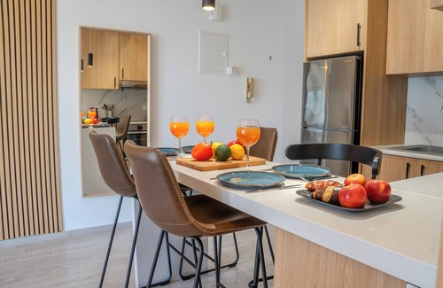 Neapolis Apartamento | Beach 3 Min Away, Brand New 1-bedroom apartment with WiFi, AC