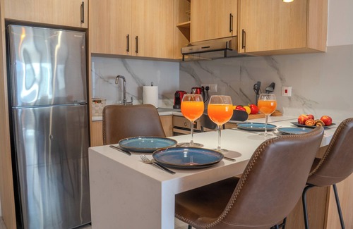 Neapolis Apartamento | Beach 3 Min Away, Brand New 1-bedroom apartment with WiFi, AC