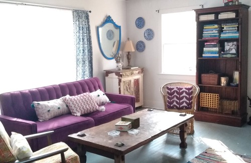 East Marion Cabaña | Boho cottage three houses from private bay beach. July 9,500.00 August 10,00.00