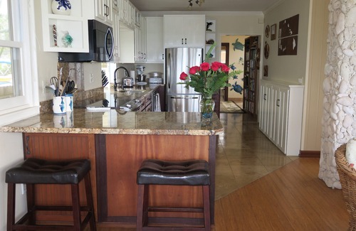 Waialua Casa | Frente a la playa Vista de 180 grados del océano - magnífico
