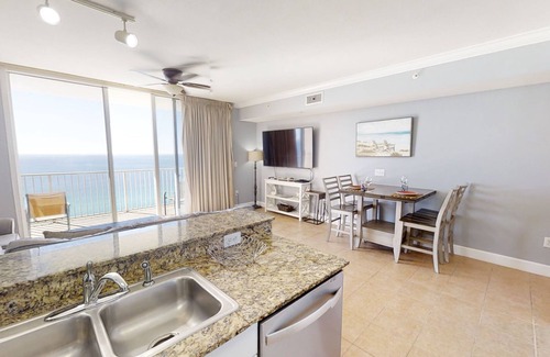 Panama City Beach Condominio | Newley, renovado Gran 2Dorm 3 baños condominio capacidad para 8 1/2 milla de Pier Park