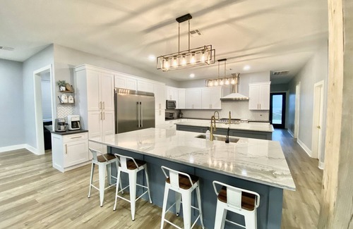 Freeport Casa | Beach Front Home - Big Enough for the Everyone - Game Room. Theater Room