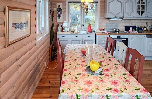 Hardangerfjord Casa | Casa frente a la playa en Omastrand