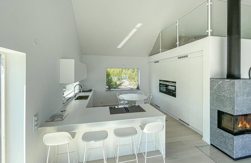Osteraker Municipality Casa | Casa frente a la playa en åkersberga con sauna