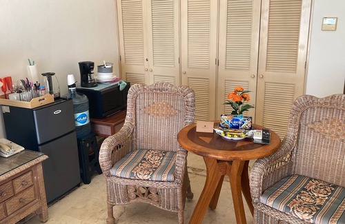 Área de Playacar Fase I Apartamento | Erkélyes stúdió