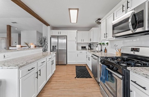 Butler Beach Casa | Beach Home: Heated Pool, Game Room, Spa, Sleeps 12