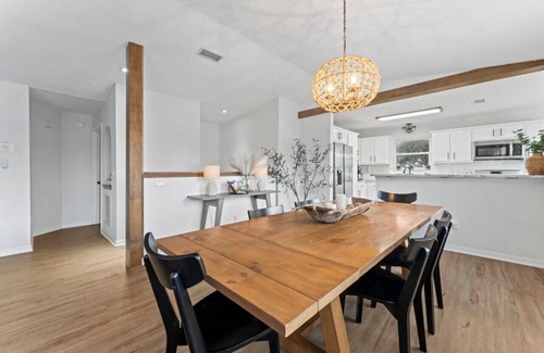 Butler Beach Casa | Beach Home: Heated Pool, Game Room, Spa, Sleeps 12