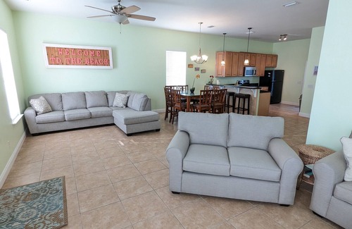 Crescent Beach Casa | Casa de playa con piscina privada en Thomas Drive - A pasos de la playa