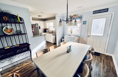 Garden City Casa | Beach Property - Private Townhome w/ Balconies, 3 Bedrm 2 1/2 Bath, 2 Car Garage