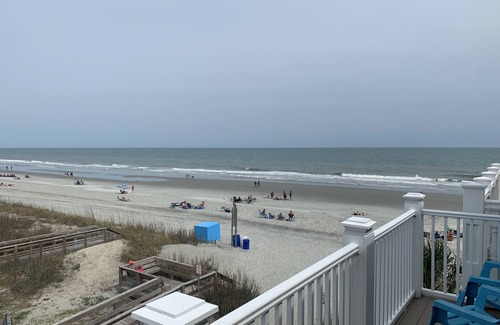 Garden City Casa | Beach Property - Private Townhome w/ Balconies, 3 Bedrm 2 1/2 Bath, 2 Car Garage