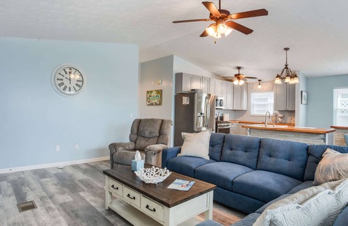 Crescent Beach Casa | Beach Time | Cozy Retreat Steps from the Gulf