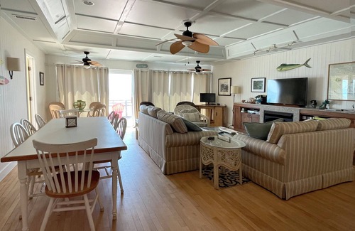 Edisto Island Casa | Frente a la playa 4 dormitorios, 3 baños, capacidad para 12 - Unas vistas fantásticas!