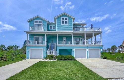 Marineland Acres Casa | Beachfront 5BR Home with Ocean Views