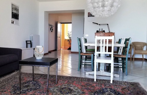 Cupra Marittima Apartamento | Apartamento frente al mar, terraza, wifi, garaje.