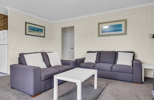 Merimbula Apartamento | Beachfront Apartments: Ground floor Fishpen