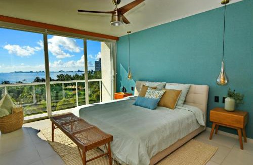 Puerto Juarez Apartamento | Beachfront apartment Blue Vista