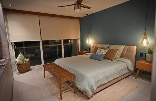 Puerto Juarez Apartamento | Beachfront apartment Blue Vista