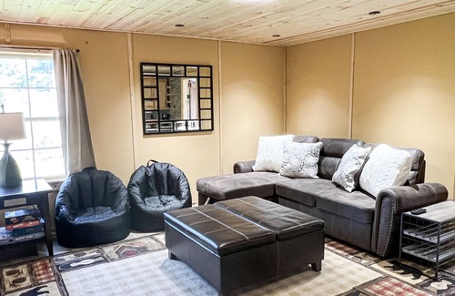 Cheboygan Casa | Beachfront Cottage on Lake Huron, views of Mackinaw Bridge, Sandy Beach!