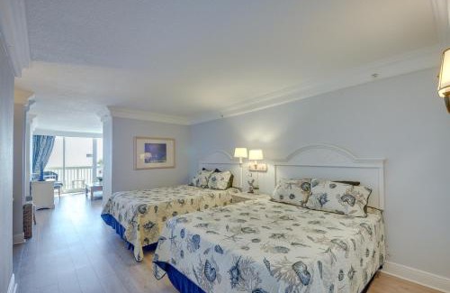 Ortona Park Apartamento | Beachfront Daytona Vacation Rental with Balcony