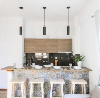Pefkochori Apartamento | Beachfront deluxe apt.