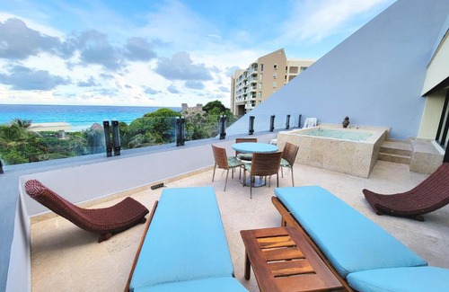 Zona Hotelera Apartamento | Beachfront Getaway Condo