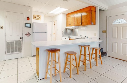 Surf Side Shores Casa | Beachfront home with furnished deck, great location, & WiFi